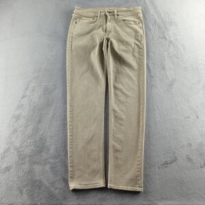 Rag & Bone Jeans Mens 31x32 Tan FIT 2 Slim Straight Denim Made in USA Cotton